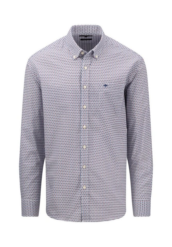 FYNCH-HATTON Langarmhemd mit Button-down-Kragen, Perfekt für Job und  Freizeit