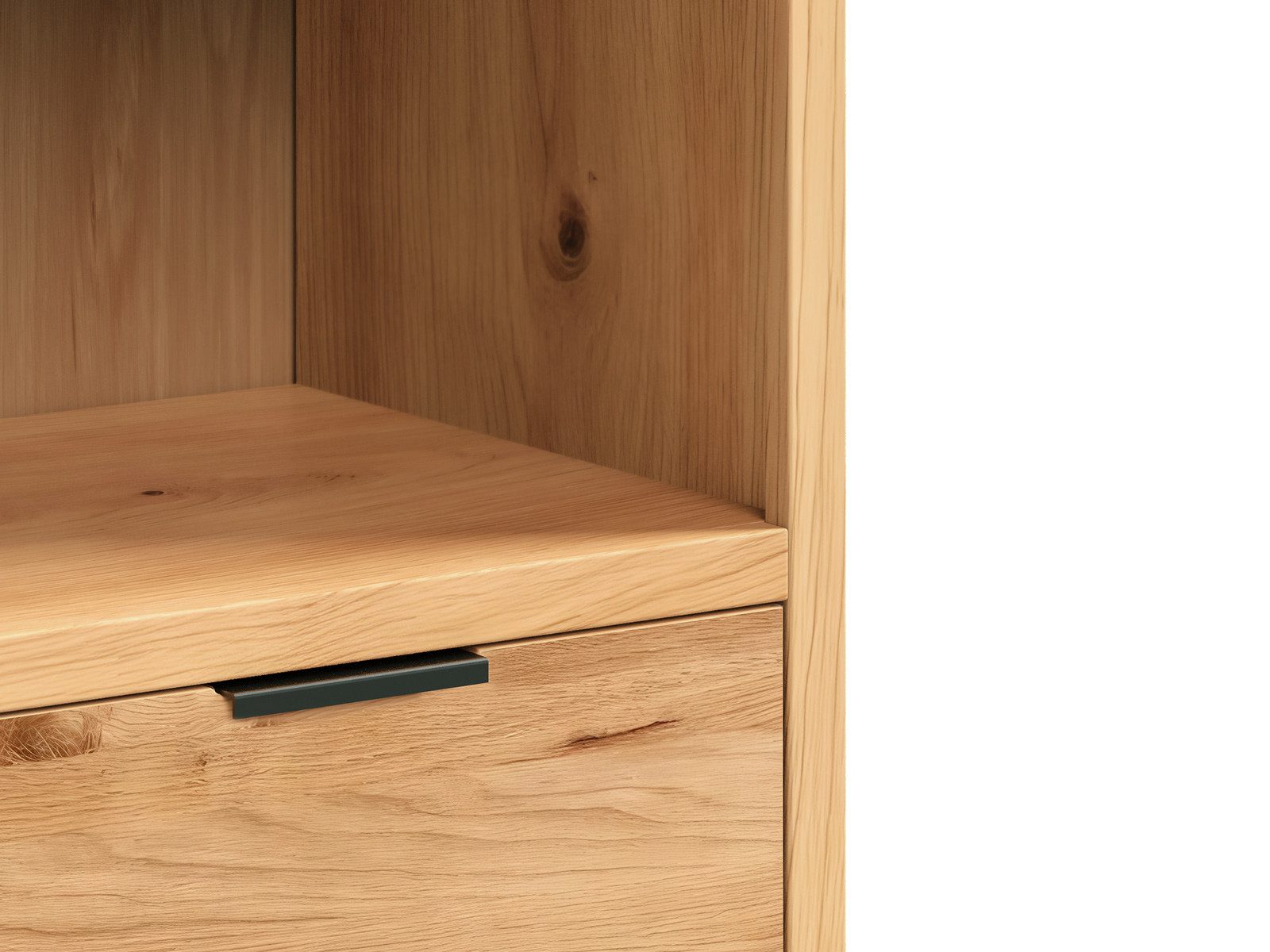 massivum Wohnwand Wohnwand 2tlg. Sydney Wildeiche