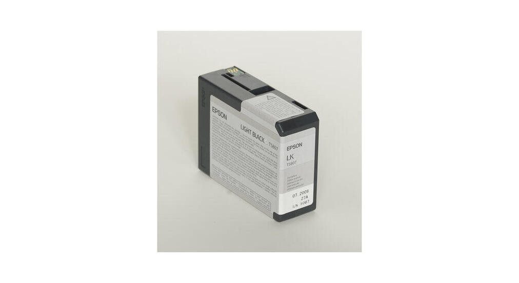 Thumbnail - Epson Epson T5807 Druckerpatrone schwarz hell Tintenpatrone