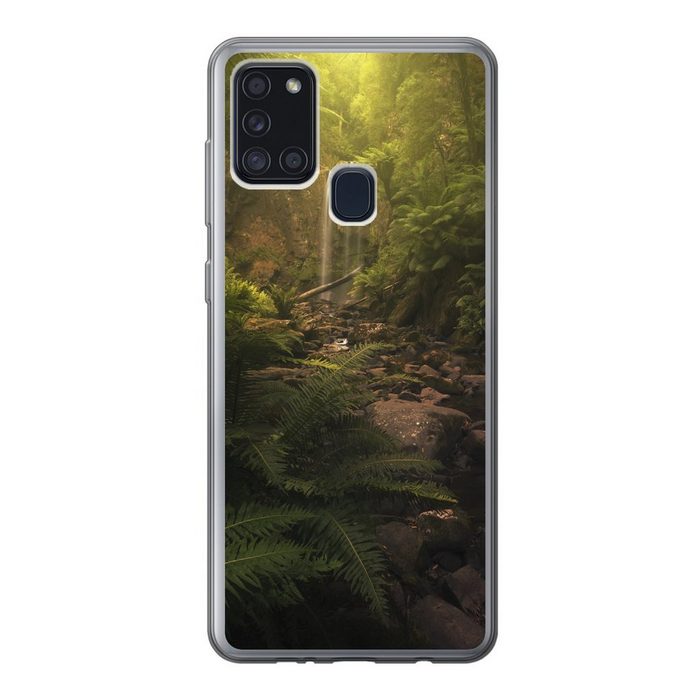 MuchoWow Handyhülle Trockene Natur Handyhülle Samsung Galaxy A21s Smartphone-Bumper Print Handy