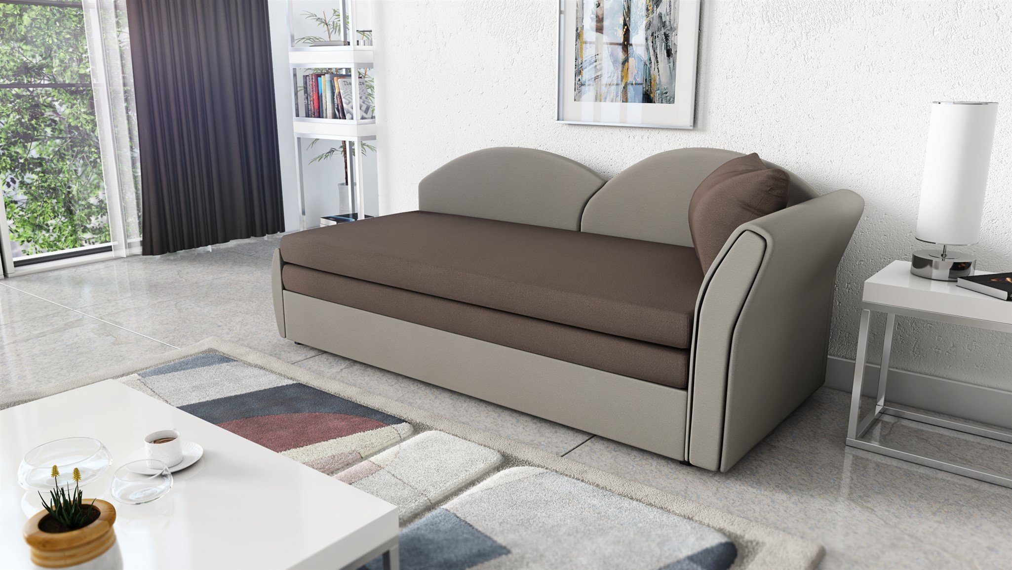 Fun Möbel Schlafsofa Sofa ALINA Links günstig online kaufen
