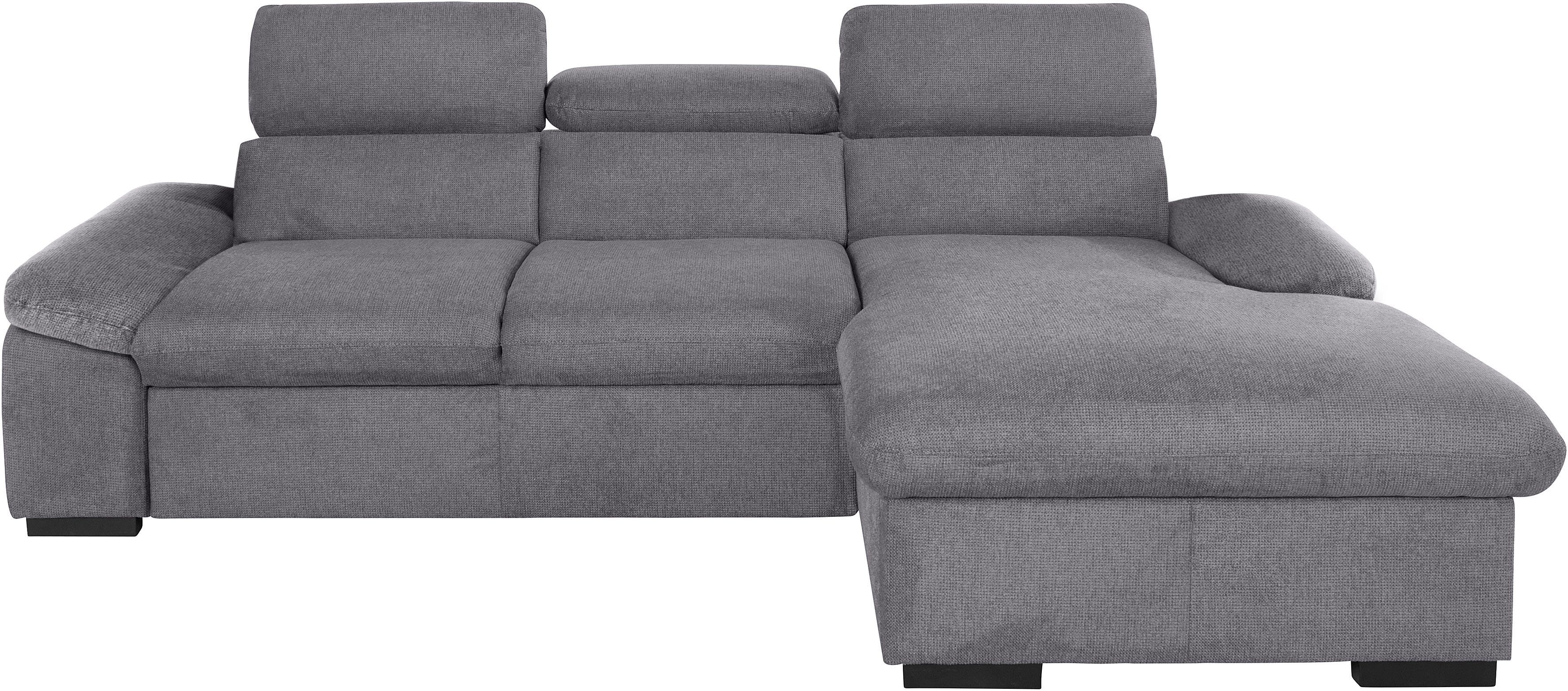 COTTA Ecksofa "Lola L-Form mit Kopfteilfunktion & Hocker", (Set, mit Hocker günstig online kaufen