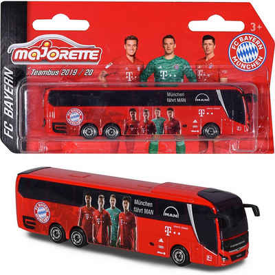 majORETTE Spielzeug-Auto »FC Bayern - MAN Lion's Coach Mannschaftsbus«