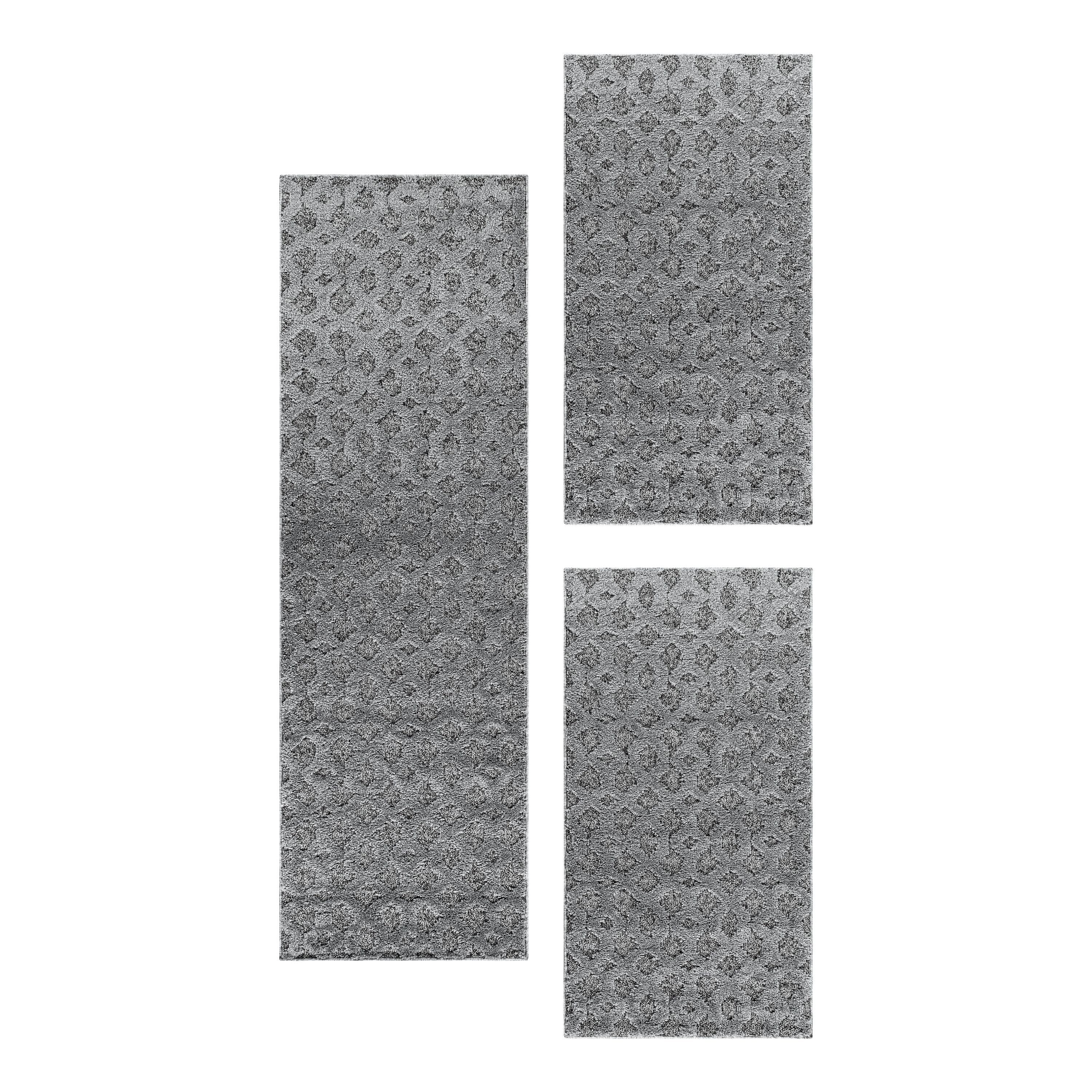 SIMPEX24 Hochflor-Bettumrandung Geometrisch Design, Höhe 20 günstig online kaufen