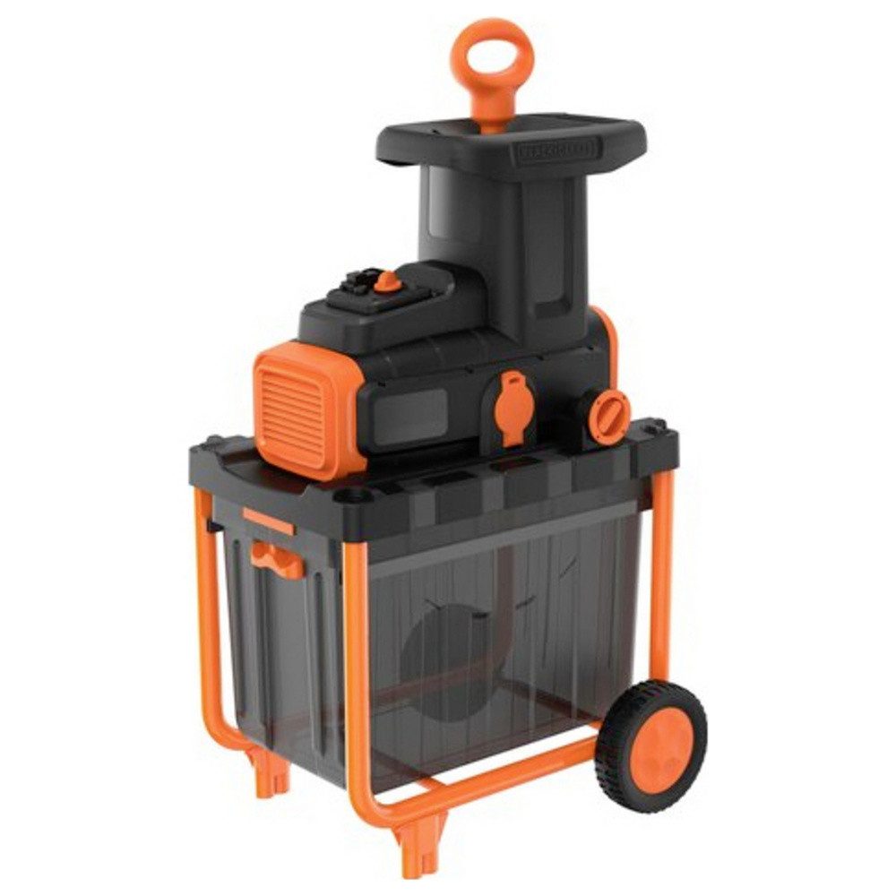 Black + Decker Häcksler Black & Decker Elektro Walzen-Häcksler 2800 W