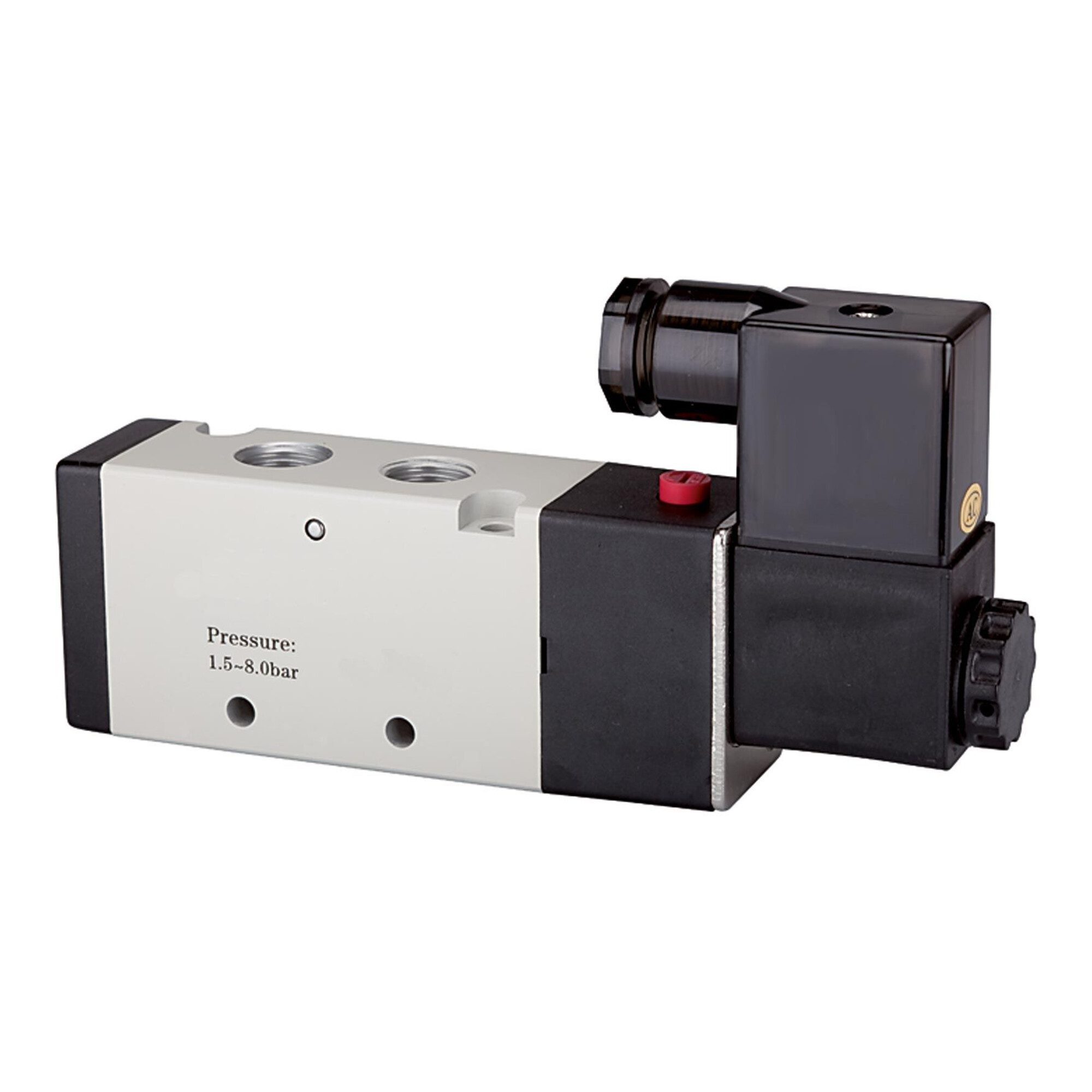 RIEGLER Regulierventil Riegler 5/2-Wegeventil elektropn. »4V« monost., G1/4, 230V 50Hz 1300l