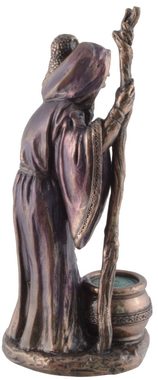 Vogler direct Gmbh Dekofigur Dreifaltigkeitsgöttin Greisin, Miniatur, Veronesedesign, bronziert/coloriert, Kunststein, Größe: L/B/H ca. 5x5x11cm