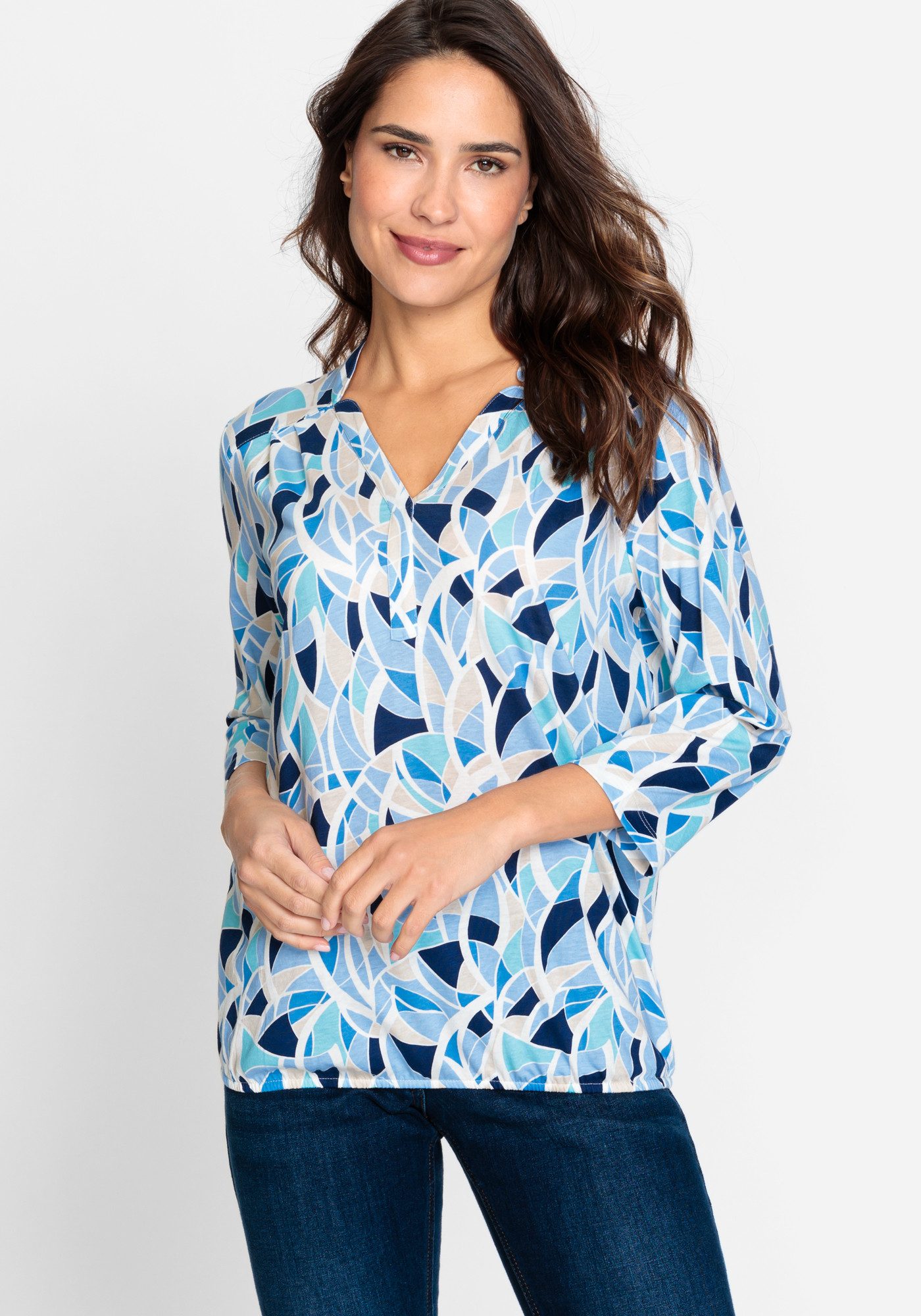 Olsen Langarmshirt T-Shirt Long Sleeves günstig online kaufen