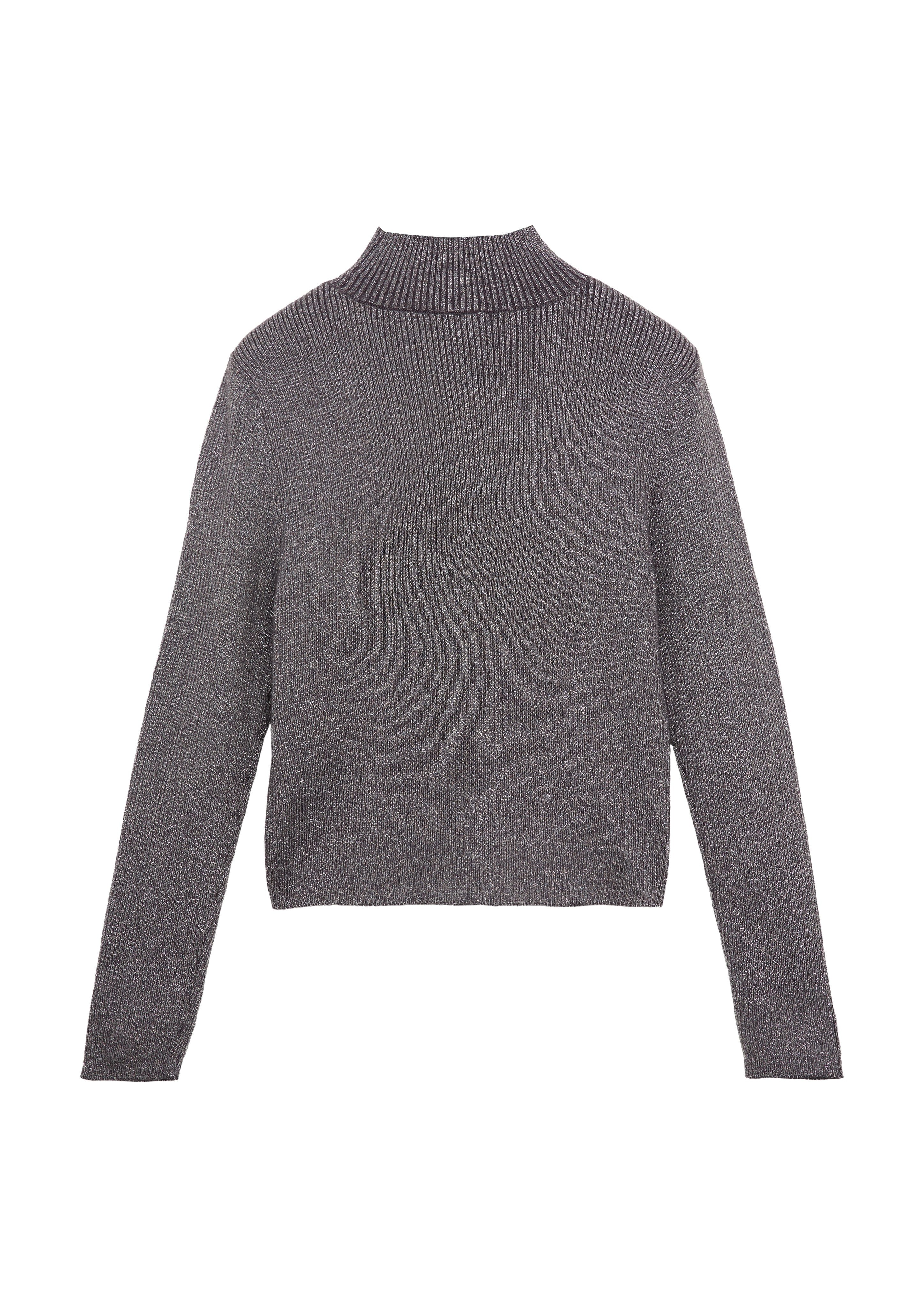s.Oliver Junior Rollkragenpullover mit metallisierten Fasern günstig online kaufen