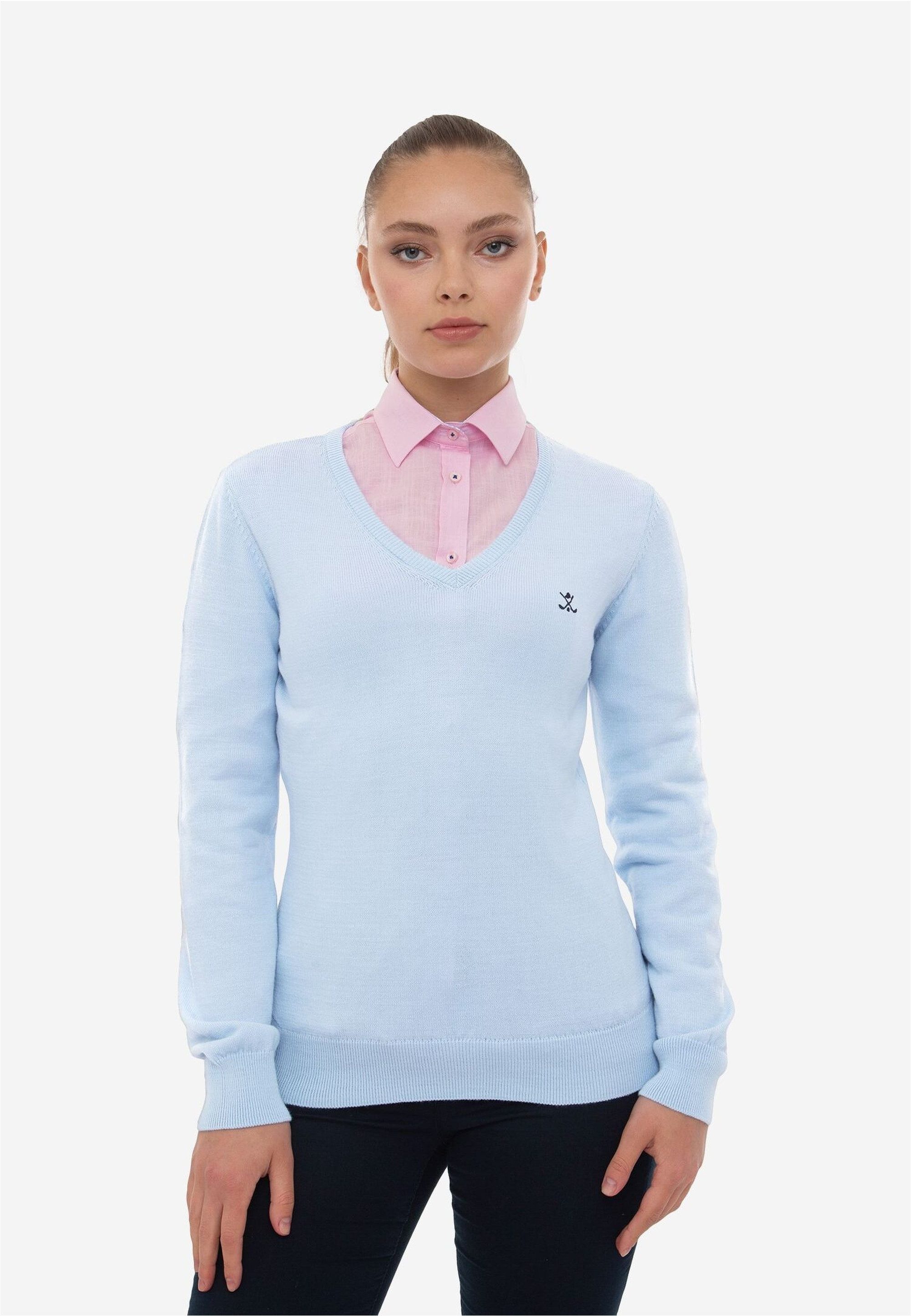 SIR RAYMOND TAILOR Strickpullover "Verty" 1 Stk. tlg. mit klassischem V-Aus günstig online kaufen