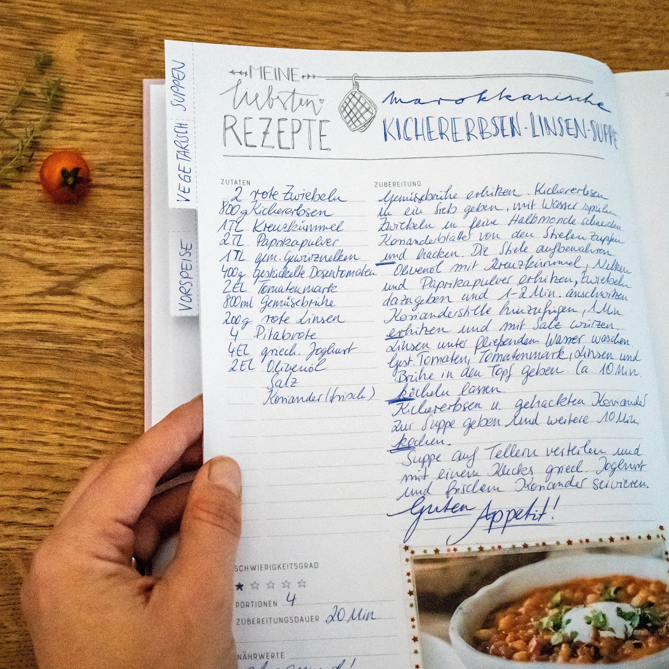 zum Rezepte, Rosa, in Guten der DIY A4, Kochbuch Eine Rezeptbuch Selberschreiben Notizbuch - liebsten Meine Verlag schreiben, Hardcover Backbuch