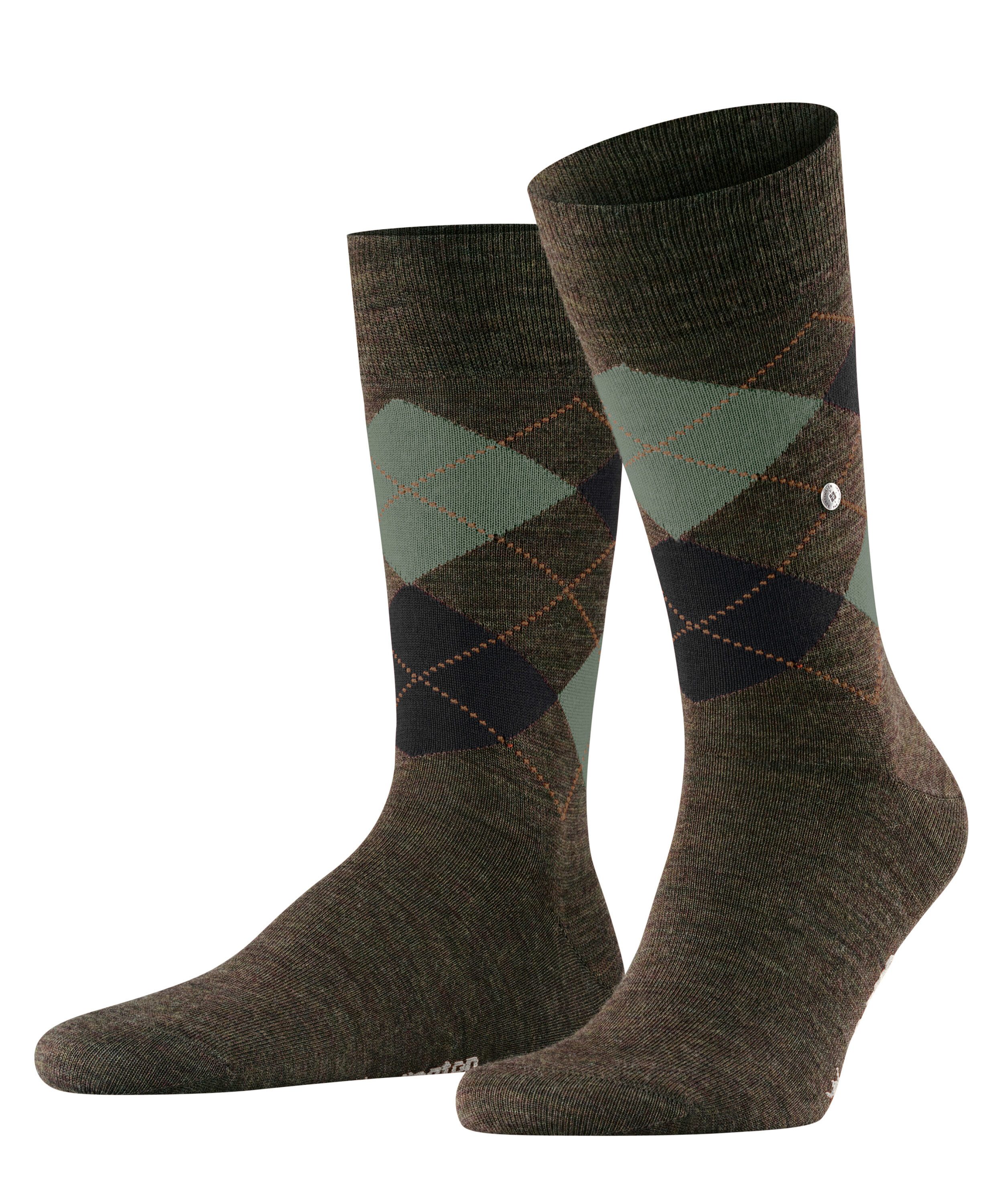 Burlington Socken Edinburgh Melange (1-Paar) mit wärmender Schurwolle günstig online kaufen
