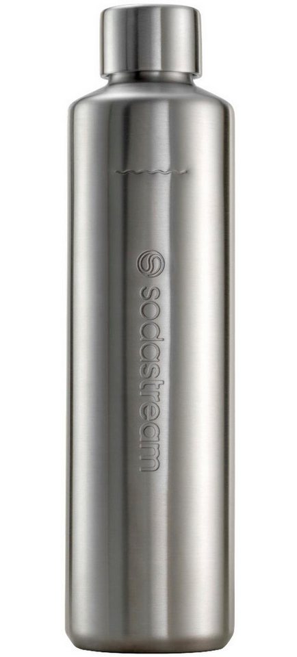 SodaStream Wassersprudler Flasche Metallflasche DUO Thermic, 0,8 l, (1-tlg), Kapazität von 680 ml bis zur Fülllinie