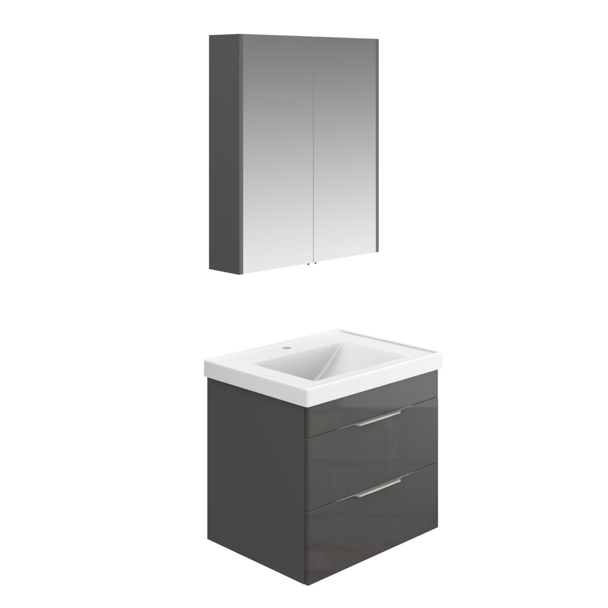 Karen Badmöbel-Set Badmöbel Set Lotus 60 günstig online kaufen