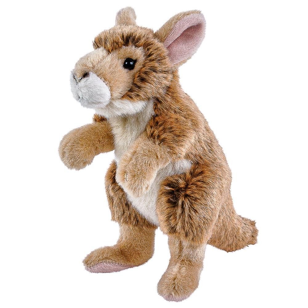 Teddys Rothenburg Kuscheltier Kängurubaby braun 20 cm Plüschtier (Babykänguru Kägurubaby Kängurus Stofftiere Plüschtiere)