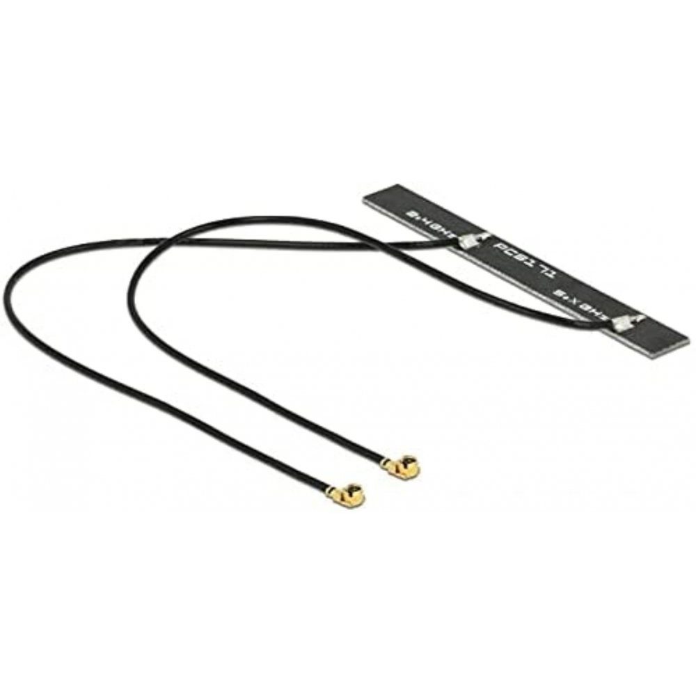 89631 - WLAN Doppelantenne - schwarz WLAN-Antenne