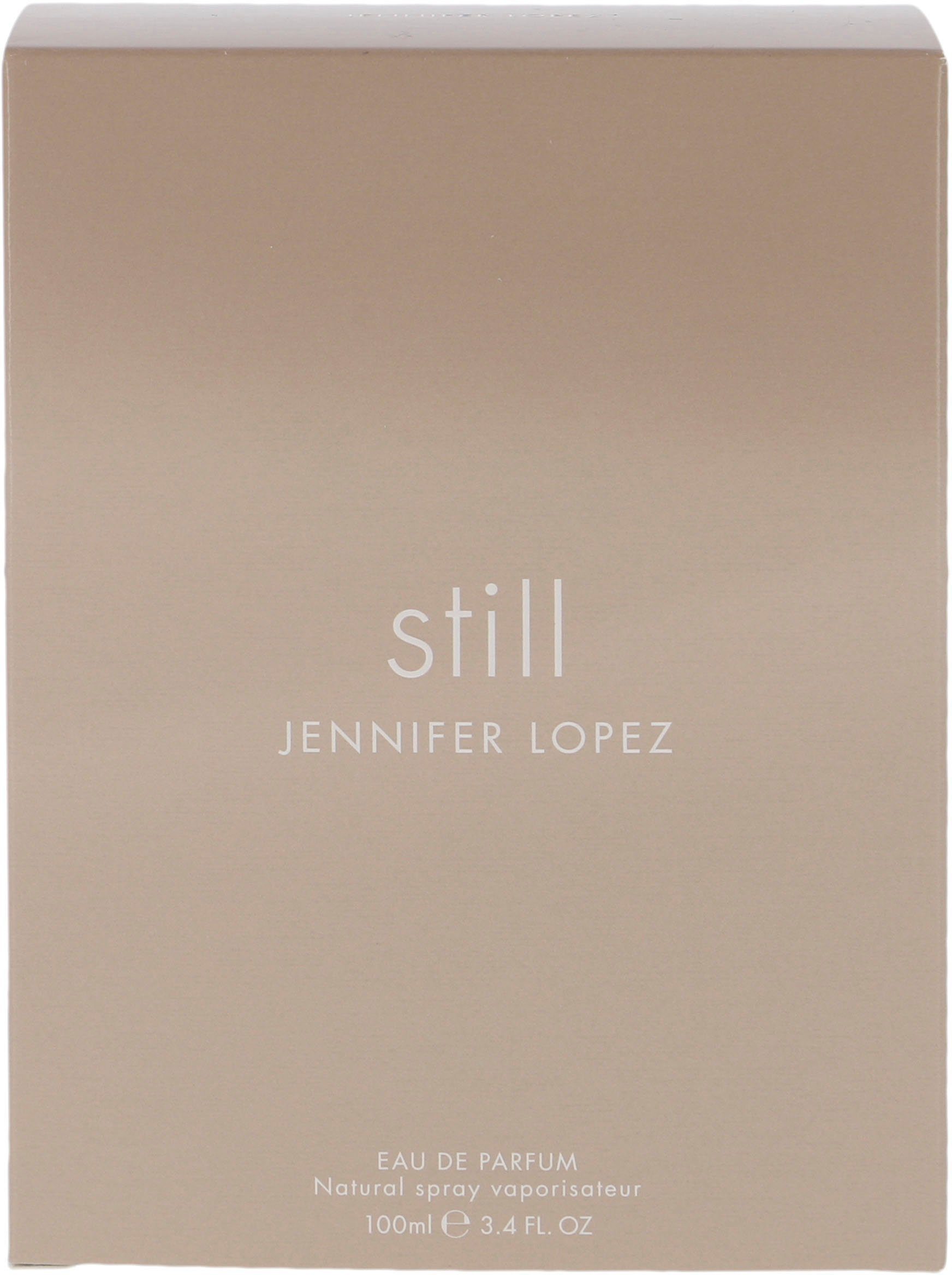 JENNIFER LOPEZ Eau de Parfum J.Lo Still, mit natürlichem Aroma