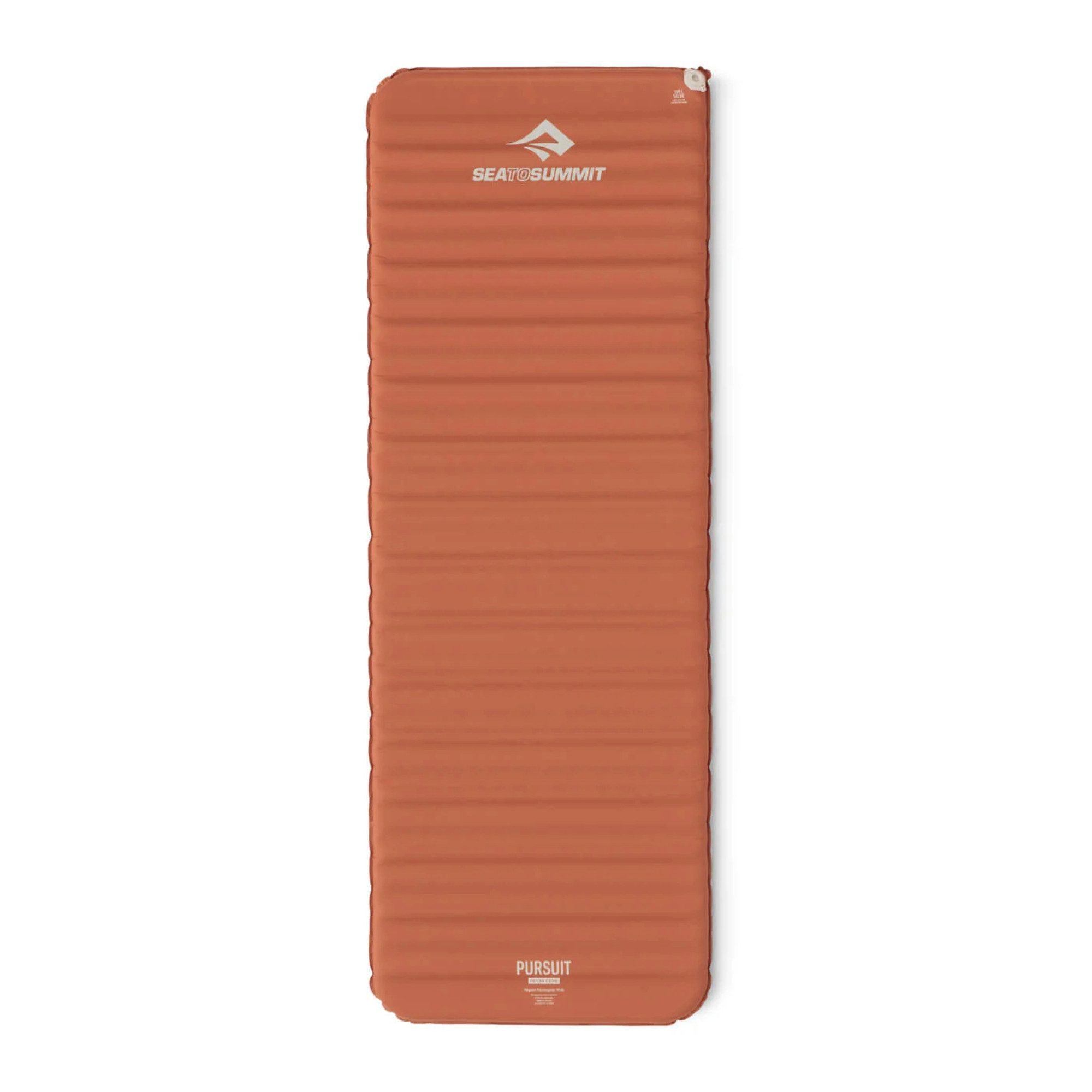 sea to summit Thermomatte Pursuit Self-Inflating Isomatte - Regular Rectangular - Bombay Brown