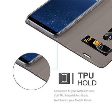 Cadorabo Handyhülle Samsung Galaxy S8 Samsung Galaxy S8, Klappbare Handy Schutzhülle - Hülle - mit Standfunktion und Kartenfach