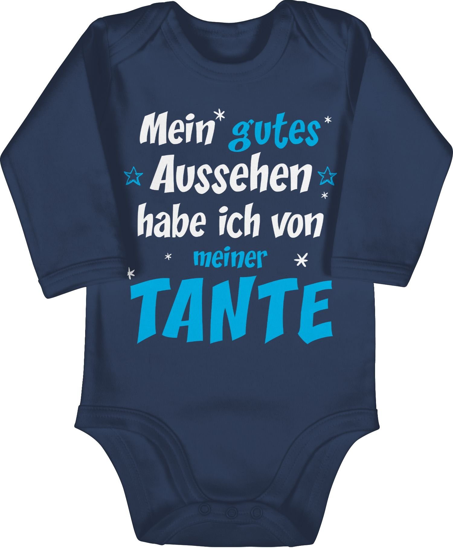 Navy Aussehen 1 Blau Mein Shirtracer Tante gutes Tante Junge Shirtbody