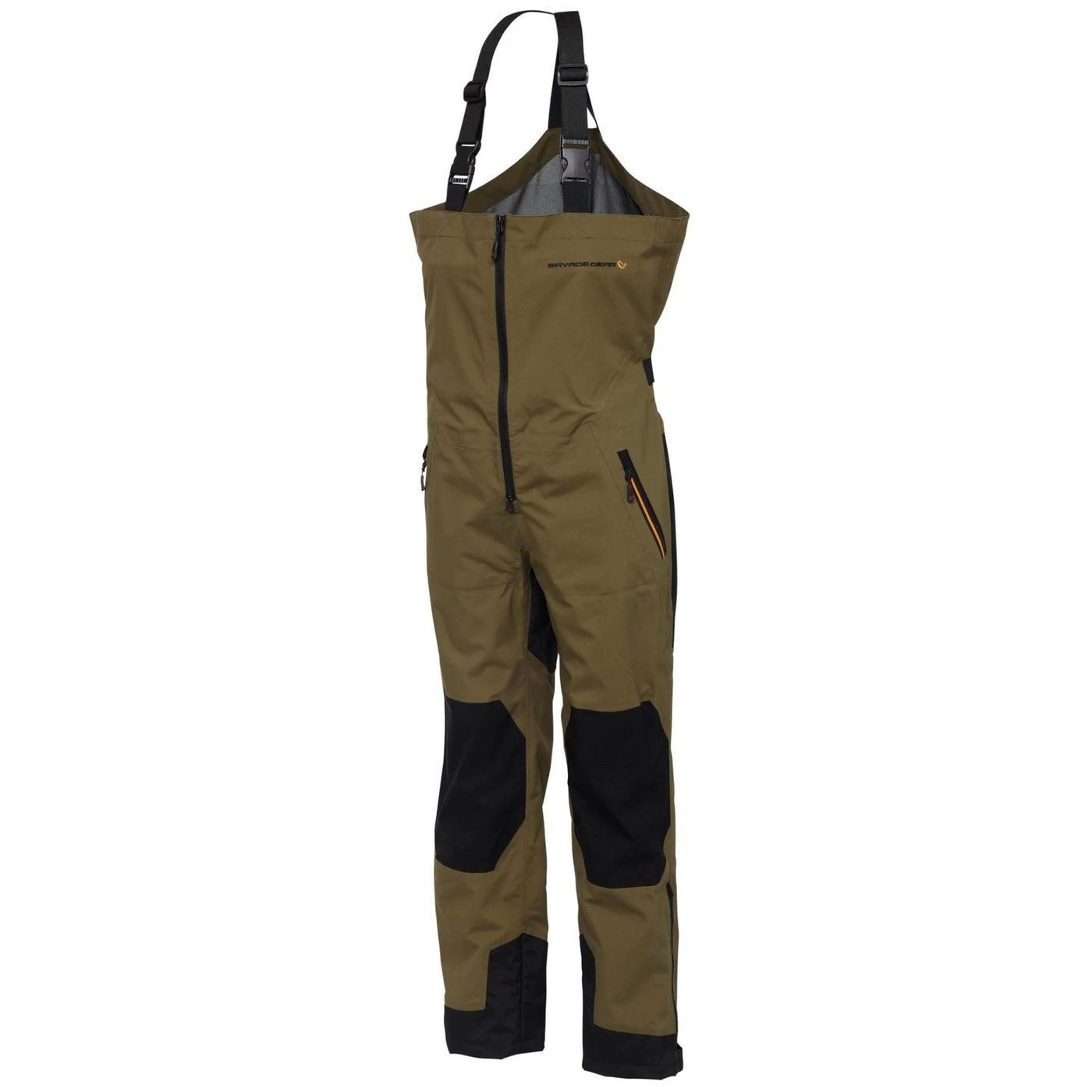 Savage Gear Thermohose Savage Gear SG4 Bib And Brace Olive Green - Angelhose