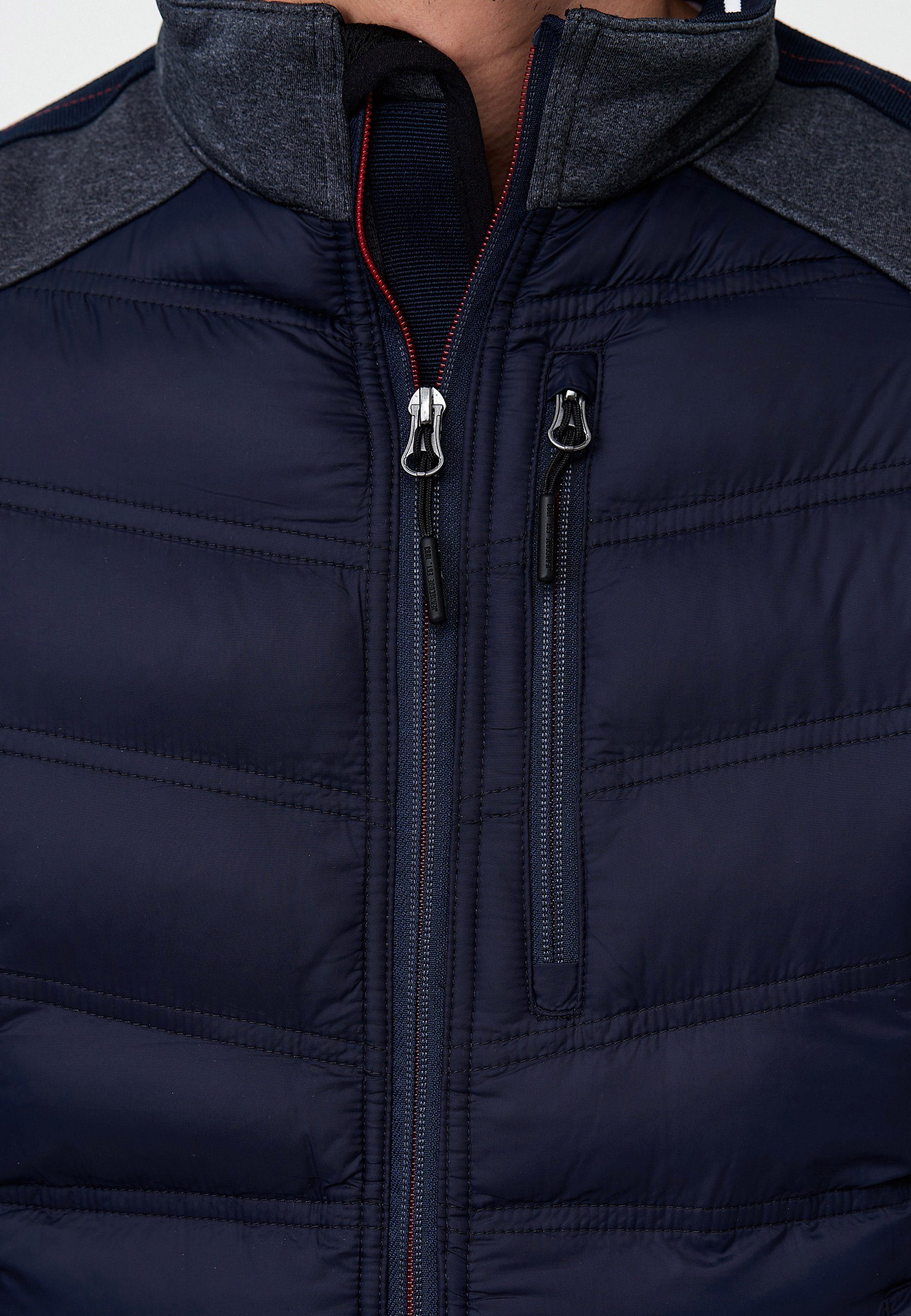 Indicode Steppjacke Alterio Navy