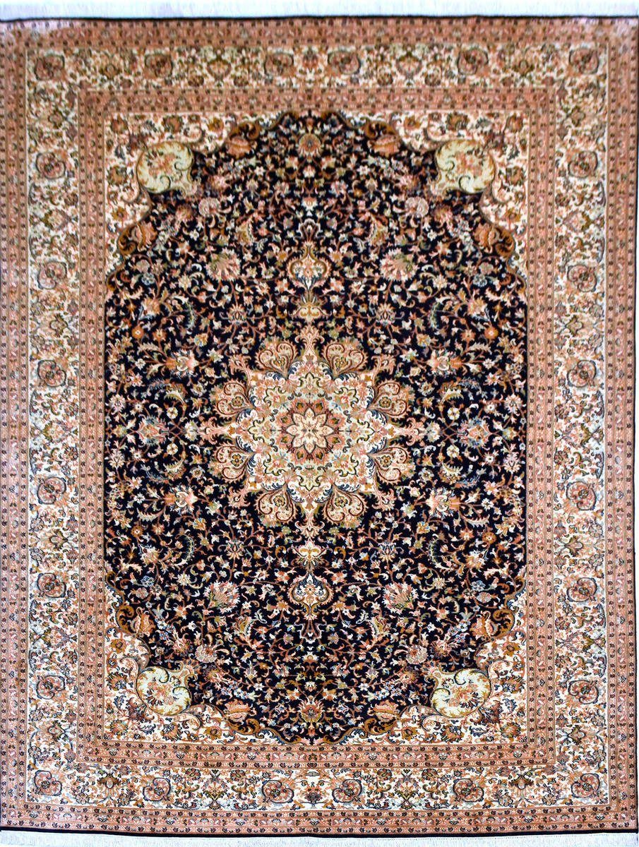 Seidenteppich KASHAN 4875 von KAYOOM - Multifarbe