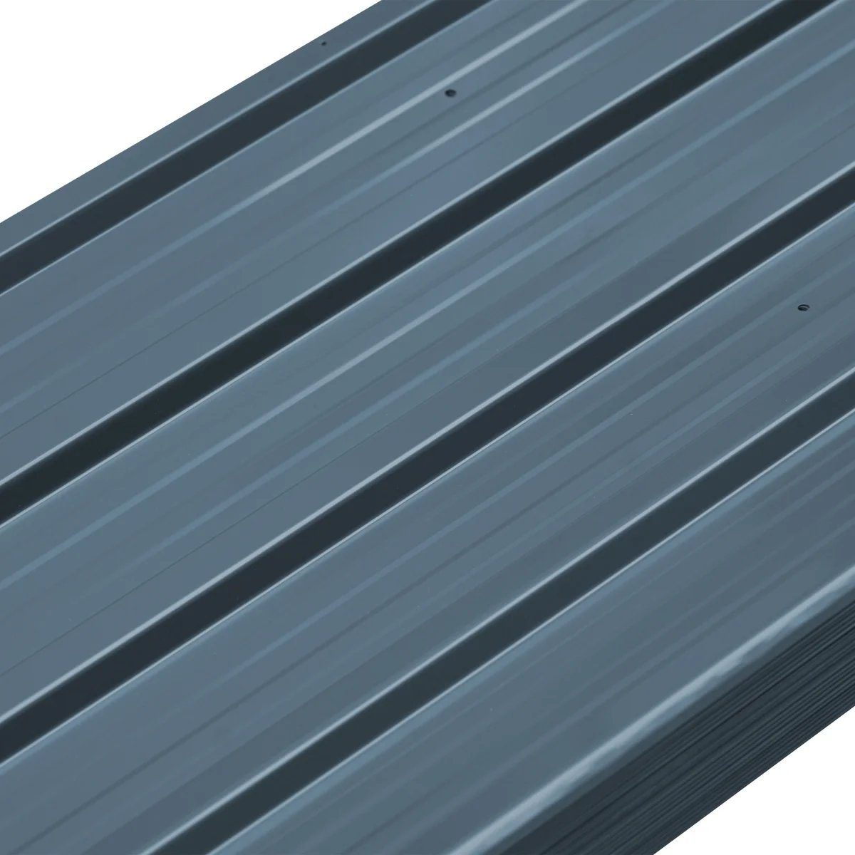 metra-direkt Trapezblech 24er Set Anthrazit - Profilblech, Dachblech, Wandblech 129x45cm, (Set)