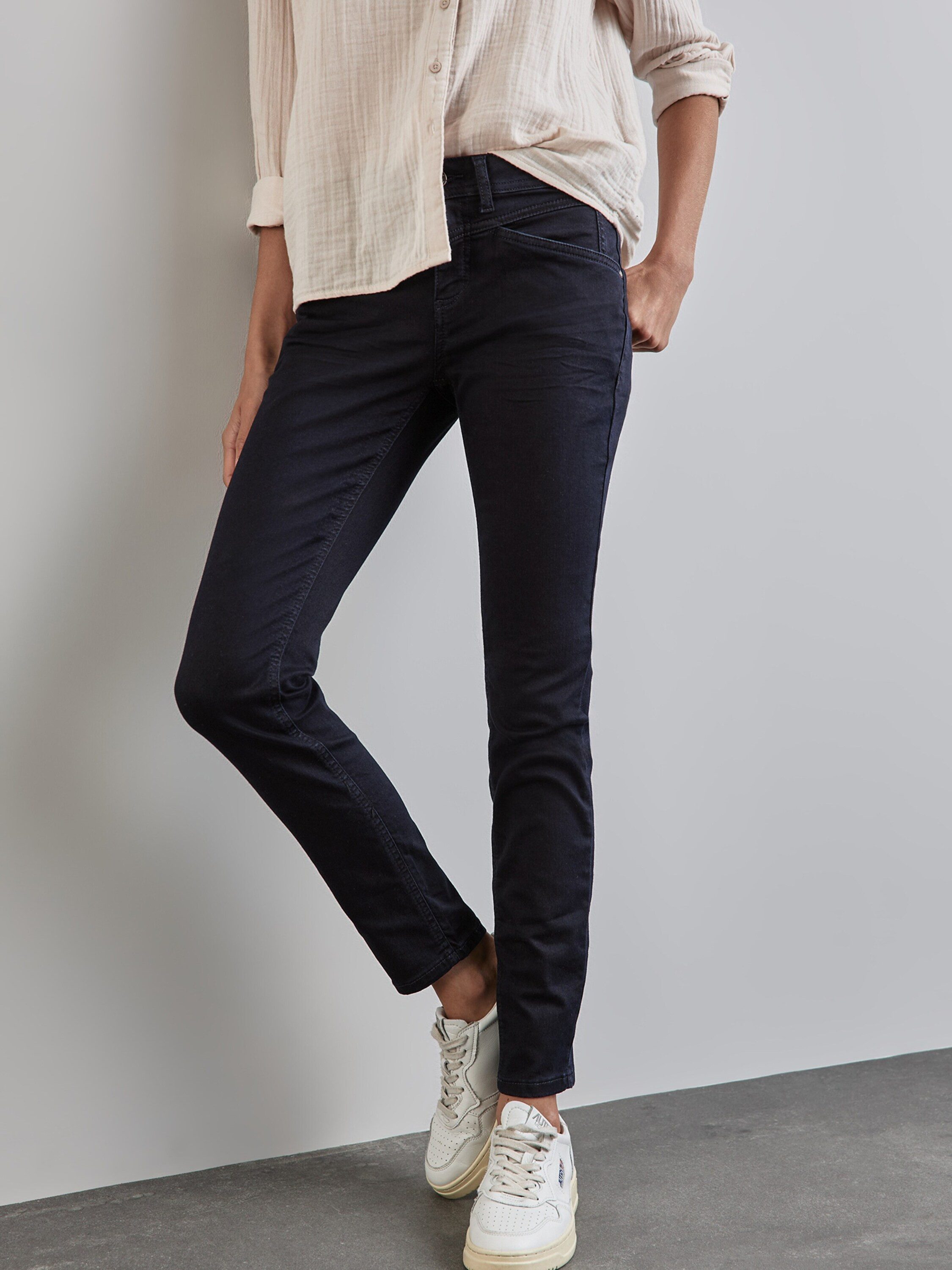 STREET ONE Slim-fit-Jeans Envy (1-tlg) Plain/ohne Details