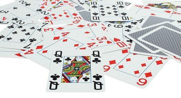Cartamundi Spiel, COPAG® 100% Plastik Poker Jumbo Index blau