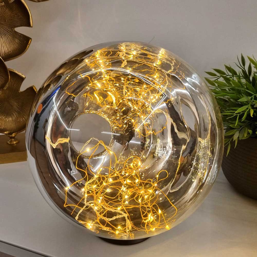 s.luce Tischleuchte Orb LED-Dekolampe Amber, Warmweiß