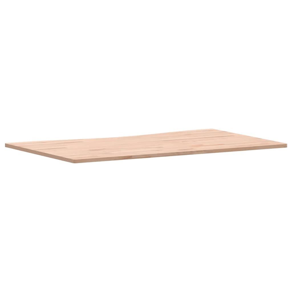 vidaXL Schreibtisch Schreibtischplatte 100x55-60x1,5 cm Bür Buche Massivholz Arbeitsplatte