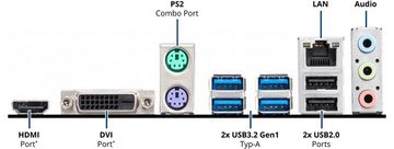 Kiebel Gaming-Set Gaming-PC-Komplettsystem (24", AMD Ryzen 5 AMD Ryzen 5 5500, GTX 1650, RGB-Beleuchtung, WLAN)