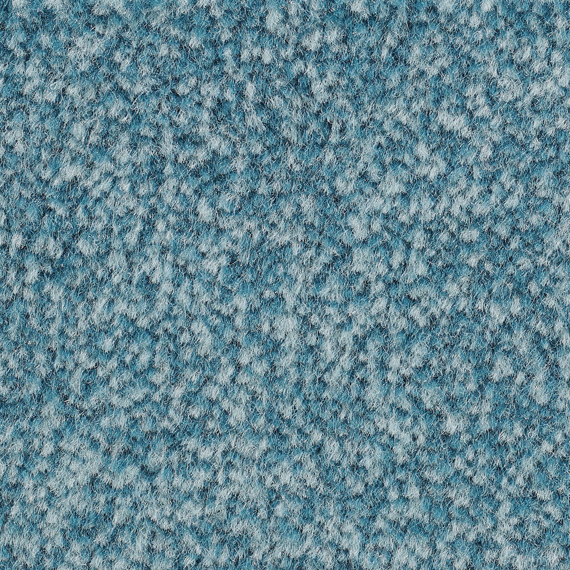 Teppichboden Wohnzimmer, Kinderzimmer, Jupiter, Höhe: hell-blau Veloursteppich Breite 7,5 türkis Bodenmeister, 400/500 mm, cm rechteckig, Schlafzimmer,