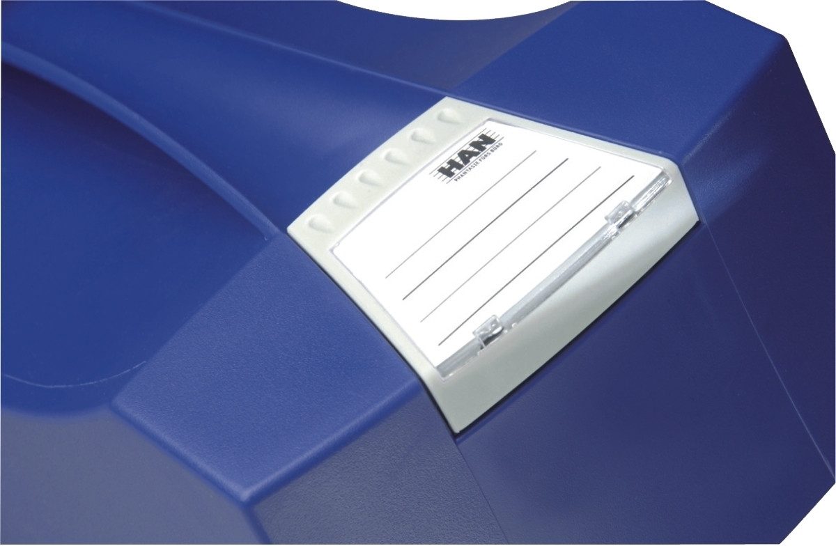 HAN-Bürogeräte Aufbewahrungsbox Hängemappenbox Swing 397x154x347mm blau günstig online kaufen