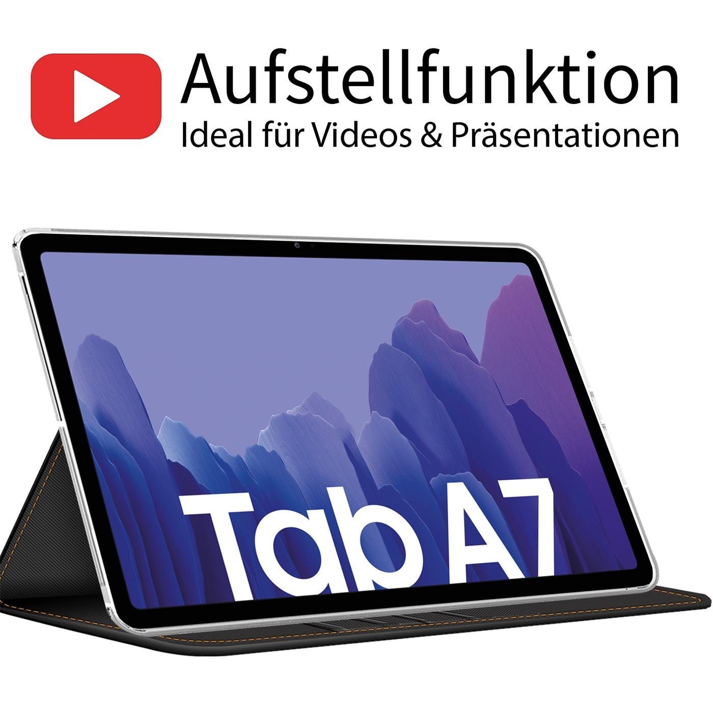 CoolGadget Tablet-Hülle Book Case Tablet Tasche Für Samsung Galaxy Tab A7 Lite 22,1 cm (8,7 Zoll), Hülle Klapphülle Cover Samsung Tab A7 Lite 8.7 (T220/T225) Schutzhülle