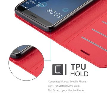 Cadorabo Handyhülle HTC Desire 12 HTC Desire 12, Klappbare Handy Schutzhülle - Hülle - mit Standfunktion und Kartenfach