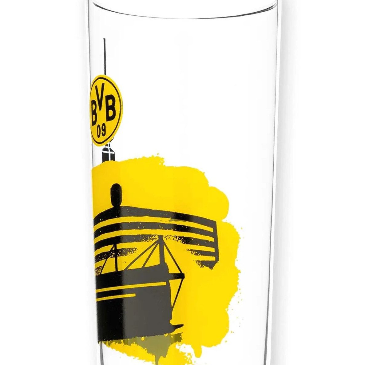 BVB MERCHANDISING Bierglas BVB Pilsglas Skyline, Glas