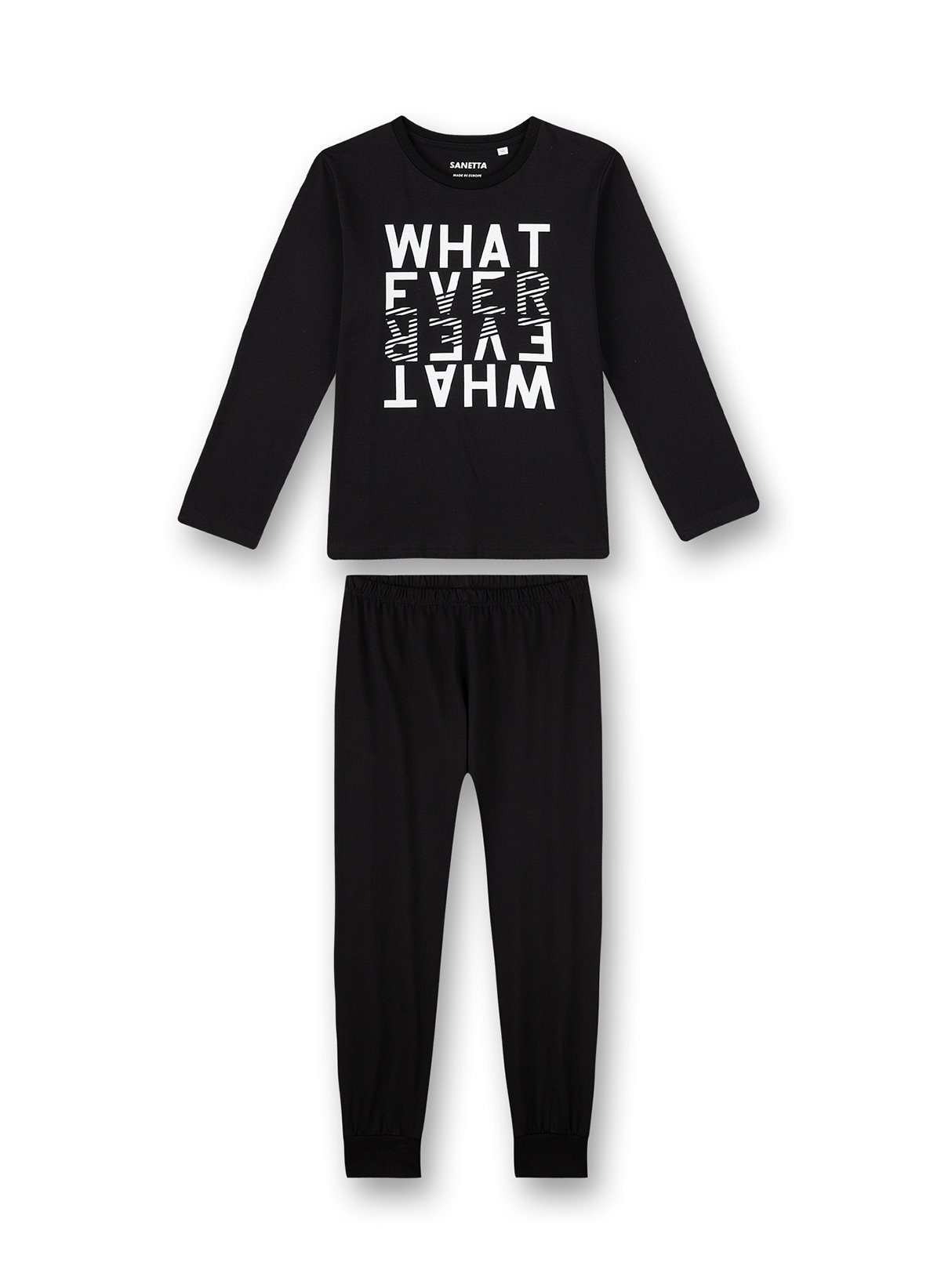 lang, Pyjama Jungen Kinder, - Sanetta Schlafanzug Set 2-tlg.