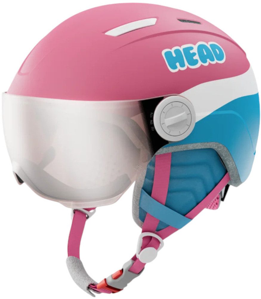 Head Skihelm HEAD MAJA VISOR Helm 2026 pink/blue