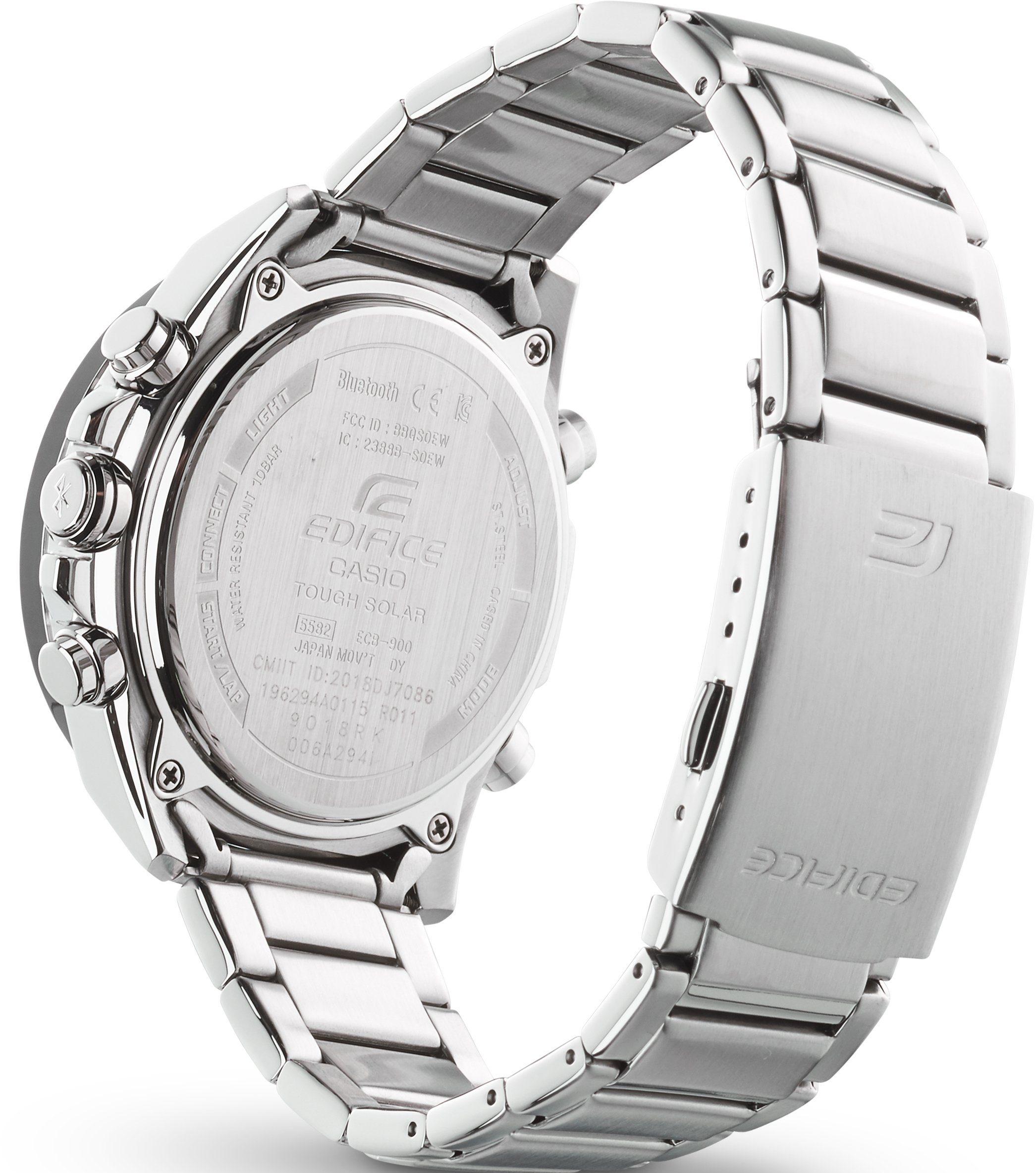 CASIO EDIFICE Smartwatch, Solar ECB-900DB-1AER