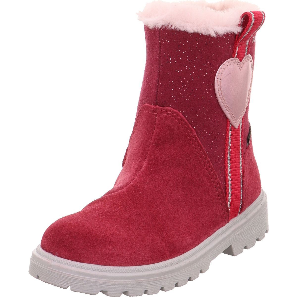 Superfit Spirit Winterstiefel Stylischer, wasserdichter Mädchenstiefel mit Glitzer, atmungsaktivem