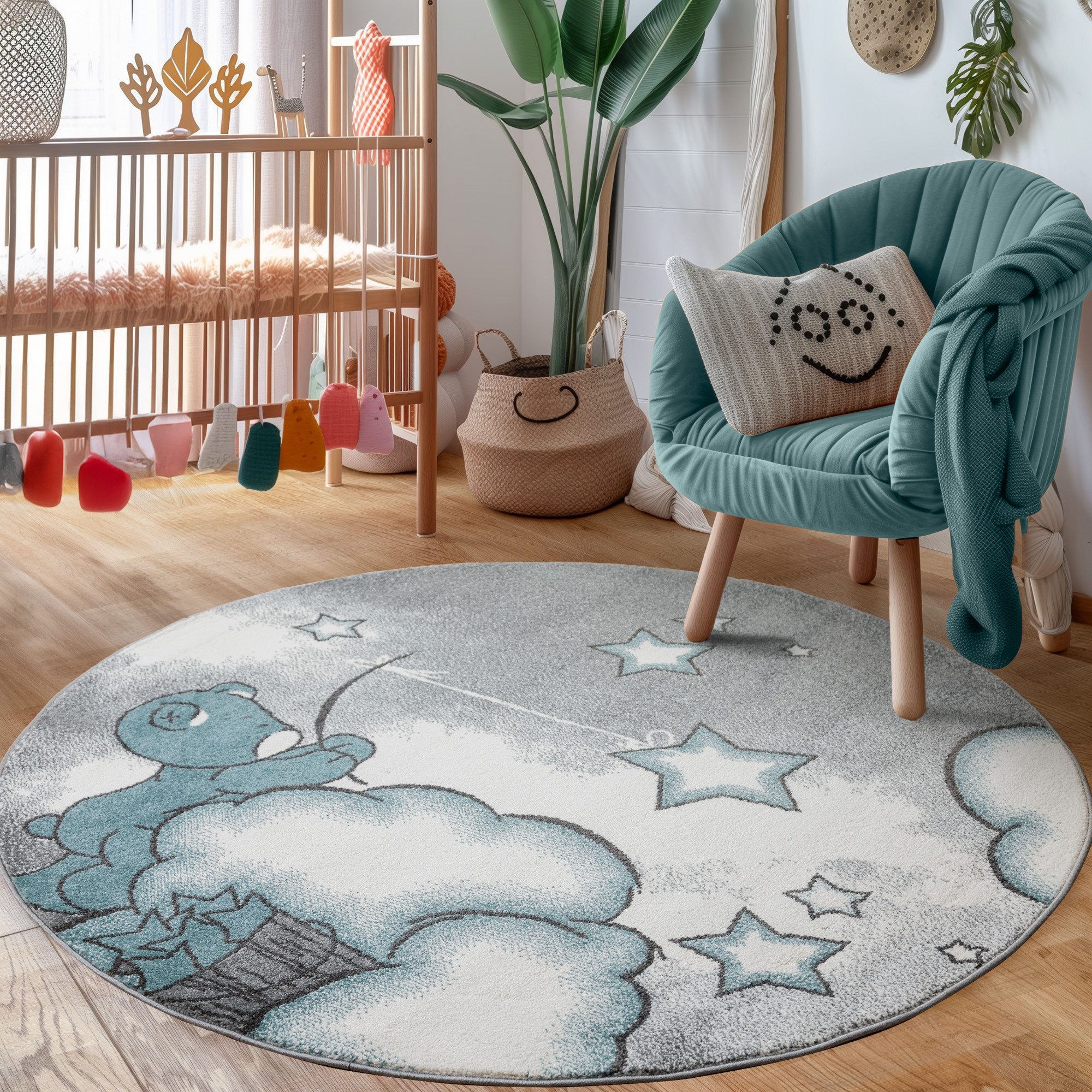Carpettex Kinderteppich Bär Design, Läufer, Höhe: 11 mm, Kinderteppich Bär- günstig online kaufen
