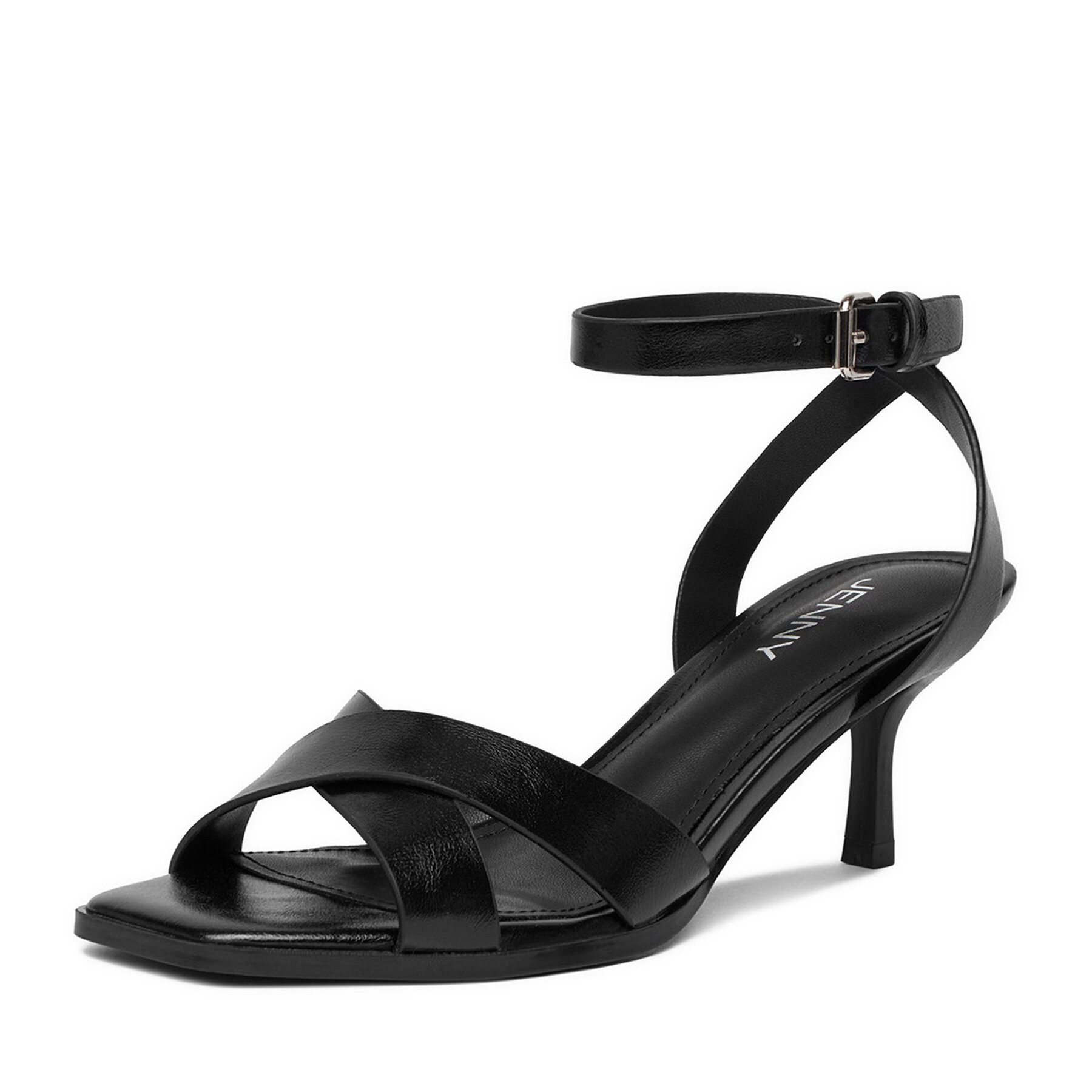 Jenny Jenny Damen-Sandalen Schwarz Sandale – Bild 3 von 4