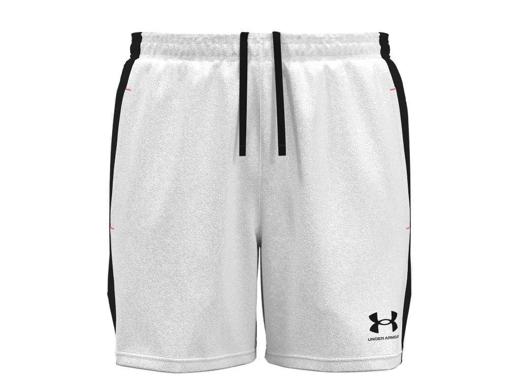 Under Armour® Sweatbermudas Herren Challenger Pro Fussball Shorts aus Webstoff Weiß