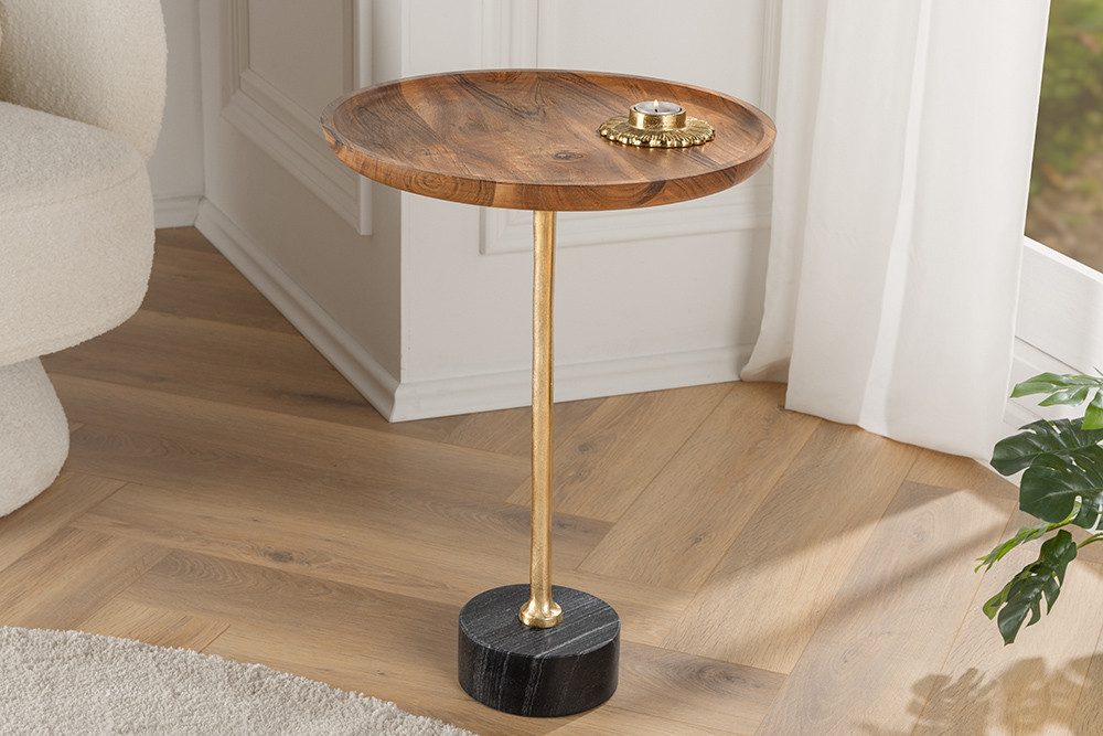 riess-ambiente Beistelltisch TRAYFUL Ø55cm natur / günstig online kaufen