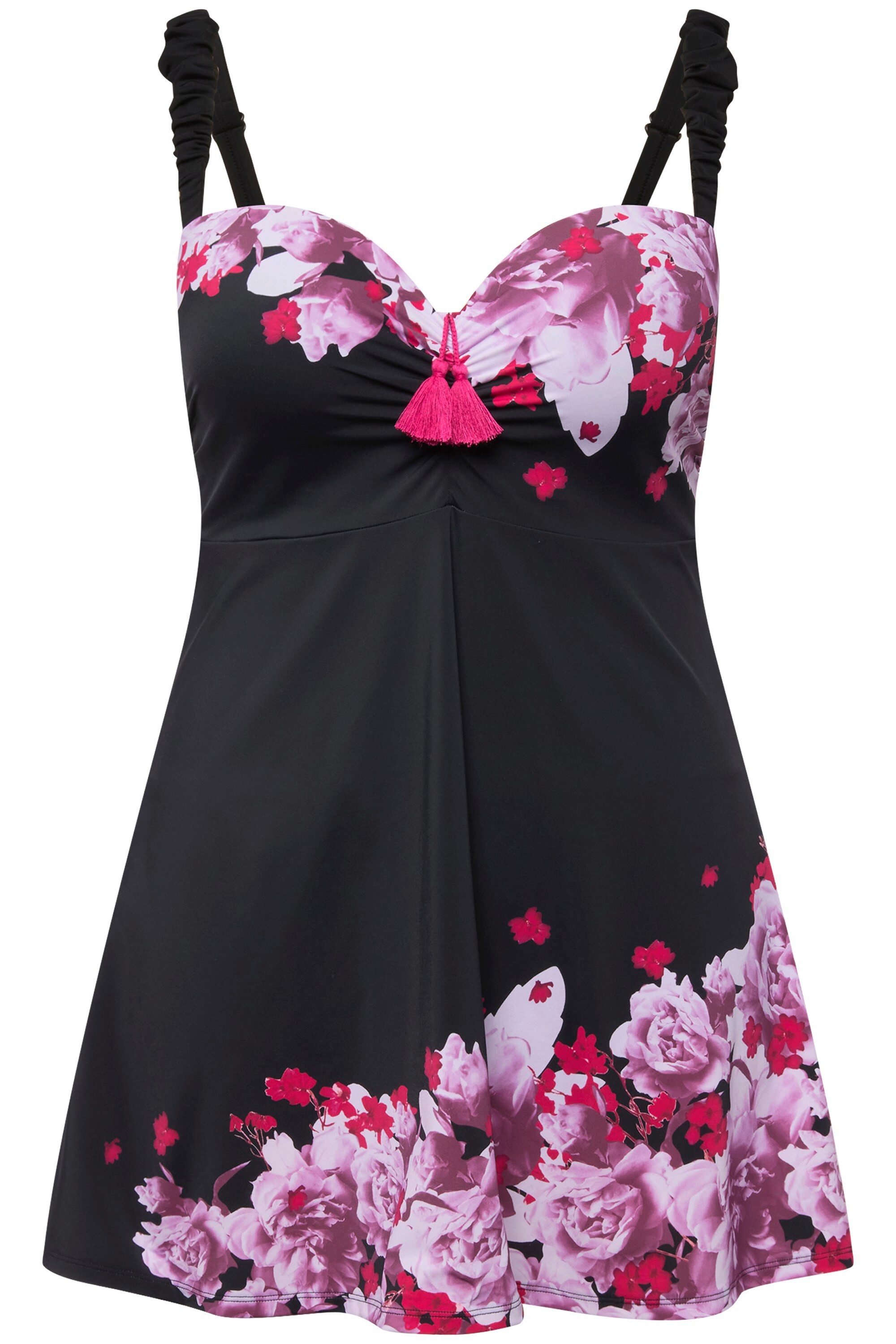 Ulla Popken Badekleid Badekleid Blüten Softcups günstig online kaufen