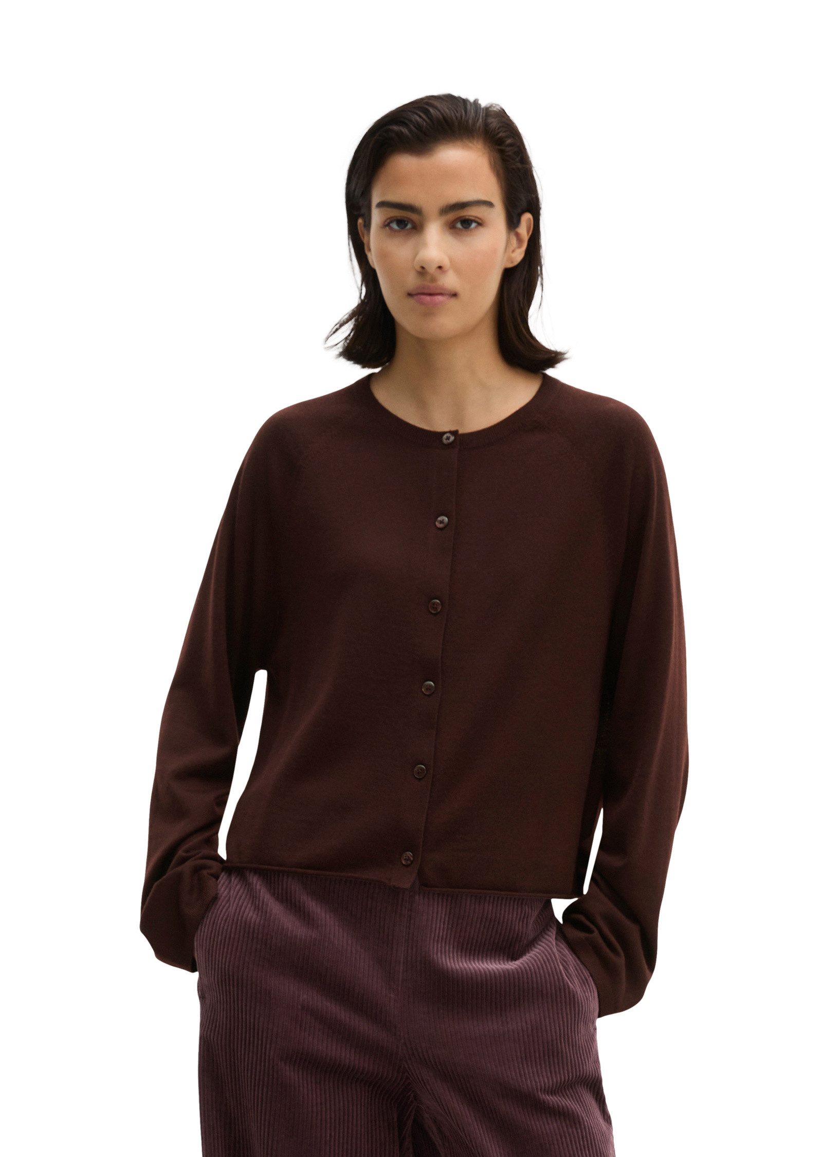 Marc O'Polo Cardigan aus weicher Merinowolle