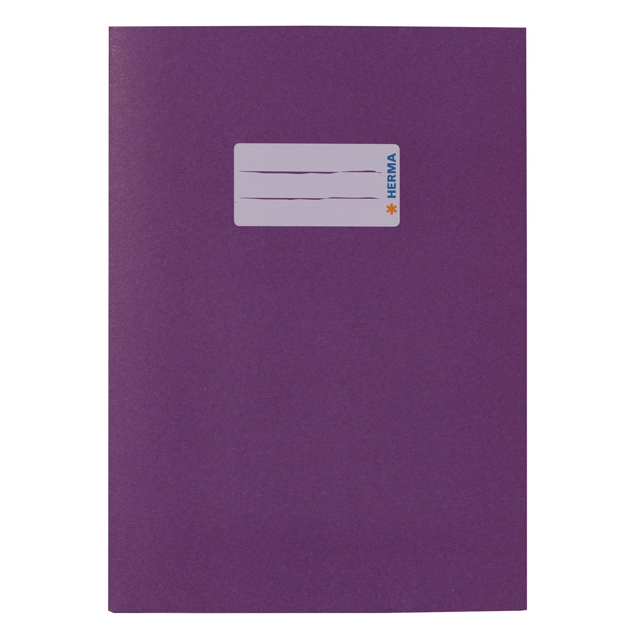 A5, Druckerpapier HERMA HERMA Heftschoner, violett aus DIN Papier,