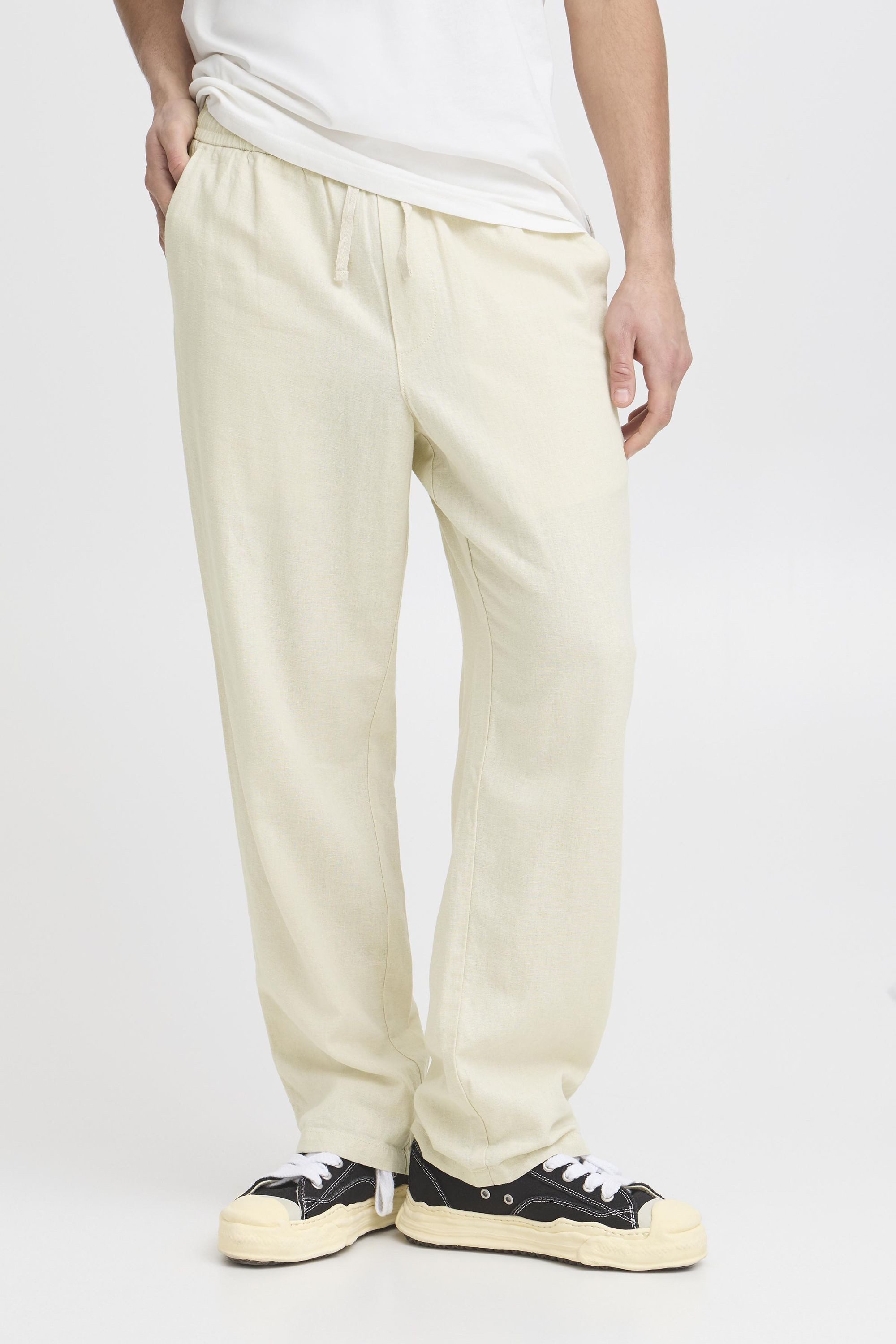 !Solid Leinenhose SDAlann Lässige Stoffhose